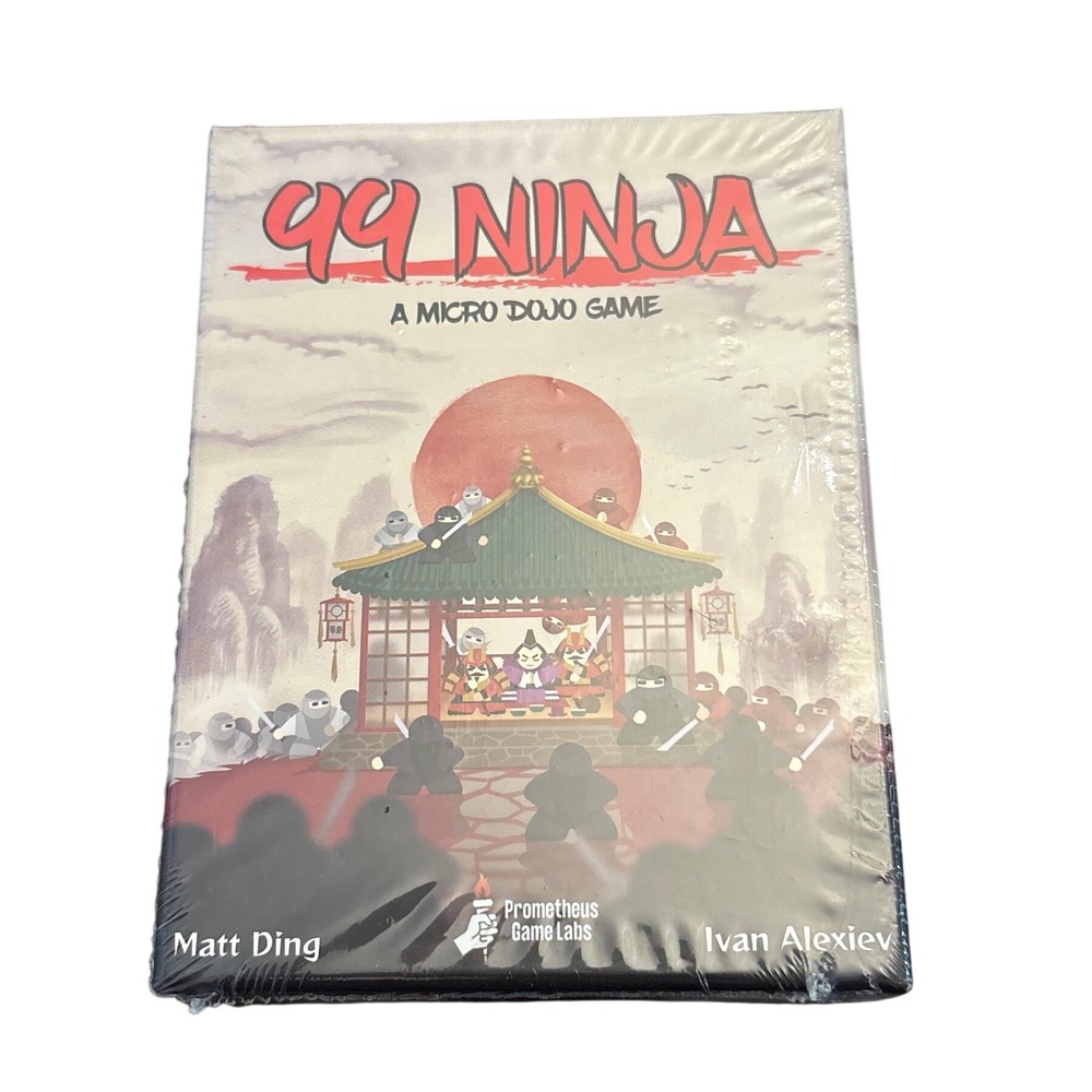 99 Ninja A Micro Dojo Game Prometheus Game Labs Strategy‎ Board Game New Sealed